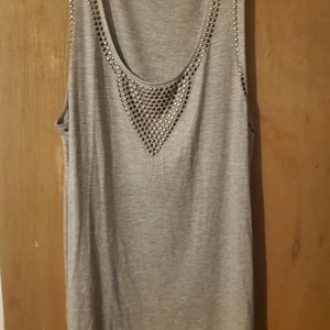 NWT Vocal Tank w/Rhinestones Medium